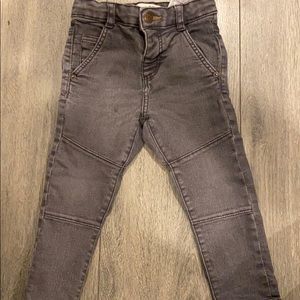 Boys grey skinny denim